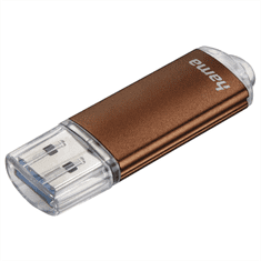 Hama FlashPen Laeta, USB 3.0, 128 GB, 90 MB/s, hnědá