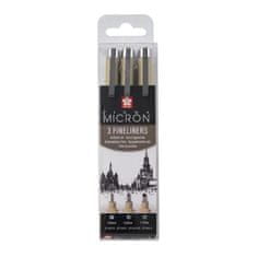 SAKURA Sada Pigma Micron Black 3 ks