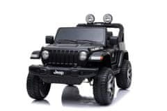 Dětské elektrické autíčko Baby Mix Jeep Wrangler Rubicon černé