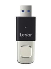 Lexar flash disk 128GB - Fingerprint F35Pro USB 3.2 (čtení/zápis: 400/300MB/s)