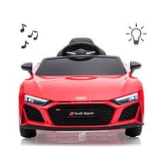 MILLY MALLY Elektrické autíčko Audi R8 Spyder Red