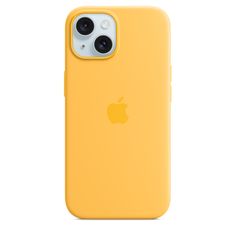 Apple iPhone 15 Silicone Case with MS - Sunshine