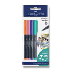 Faber-Castell Popisovač Creative 4 ks, blistr