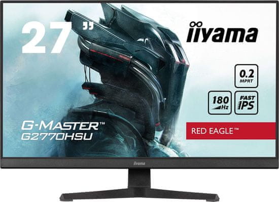 iiyama G-Master/G2770HSU-B6/27"/IPS/FHD/180Hz/0,2ms/Black/3R