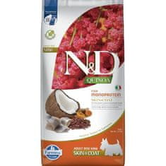 Farmina N&D QUINOA Dog GF Skin & Coat, Herring & Coconut Adult Mini 7 kg