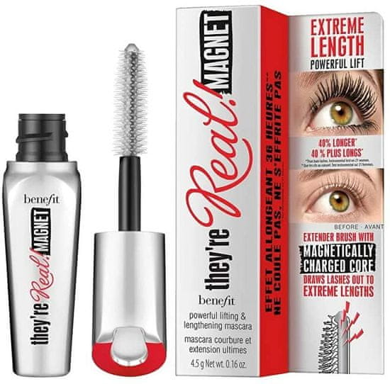 Benefit Extrémně prodlužující řasenka They’re Real! Magnet (Mini Black Mascara) 4,5 g