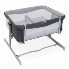 Chicco Postýlka Next2Me Twins pro dvojčata - Magnet Grey