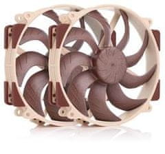 Noctua NF-A14x25r G2 PWM Sx2-PP sada 2 ventilátorov 140x140x25mm