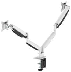 Neomounts Select NM-D750DWHITE / Flat Screen Desk mount (10-32") desk clamp/grommet / White