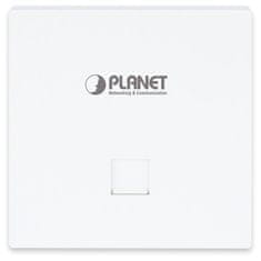 Planet WDAP-W3000AX in-wall AP, 1x1Gb, Dual Band 802.11ax (3Gb/s), PoE+ 802.3at, VLAN, 256 klientů, -20~55°C