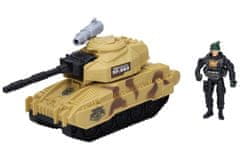 Tank s figurkou 25 cm