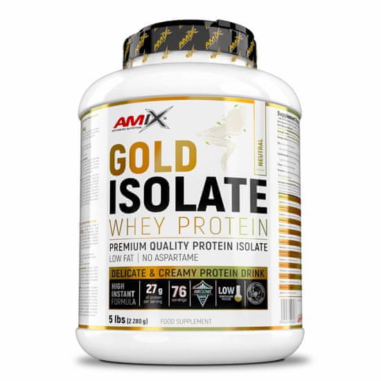 Amix Gold Whey Protein Isolate 2280 g neutral