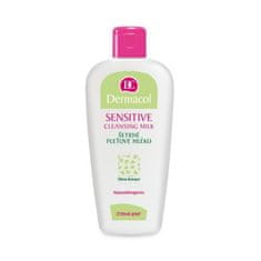 Šetrné pleťové mléko s výtažkem z oliv pro citlivou pleť (Sensitive Cleansing Milk) 200 ml