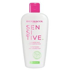 Šetrné pleťové mléko s výtažkem z oliv pro citlivou pleť (Sensitive Cleansing Milk) 200 ml