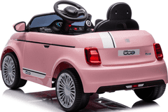 CHIPOLINO Elektrické auto FIAT 500 Pink