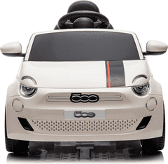 CHIPOLINO Elektrické auto FIAT 500 White