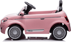 CHIPOLINO Elektrické auto FIAT 500 Pink