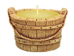 Svíčka proti hmyzu CITRONELLA KYBLÍK obal sádrový d11x7,5cm