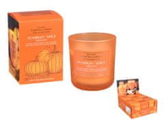 Svíčka ve skle PUMPKIN SPICE-SEMI DRY dřevěný knot 150g