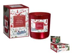 Svíčka ve skle WINTER TIME - HOLIDAY HAPPINESS vonná 150g