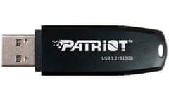 PATRIOT Xporter CORE 512GB Typ-A / USB 3.2 Gen 1 / plastová / černá