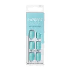 Samolepící nehty imPRESS Color Mint To Be 30 ks