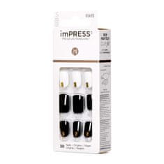 Samolepící nehty imPRESS Nails Midnight Drive 30 ks