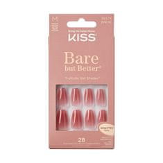 Gelové nehty Bare-But-Better Nails Nude Nude 28 ks