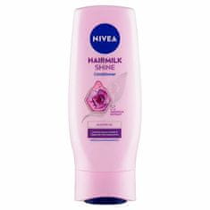 Pečující kondicionér s mléčnými a hedvábnými proteiny na unavené vlasy bez lesku Hairmilk Shine (Care Conditioner) 200 ml