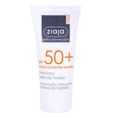 Zmatňující pleťový krém na opalování SPF 50+ 50 ml