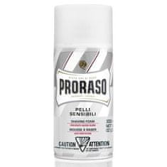 Proraso Pěna na holení pro citlivou pokožku se zeleným čajem White (Shaving Foam) 300 ml