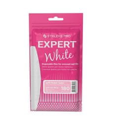 Náhradní brusný papír Expert 40 hrubost 180 (White Disposable Files for Crescent Nail File) 30 ks