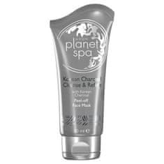 Hloubkově čisticí maska s korejským černým uhlím Planet Spa (Peel-off Face Mask) 50 ml