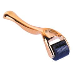 Mikrojehličkový váleček na ošetření obličeje (Single Microneedle Roller Golden Handle)