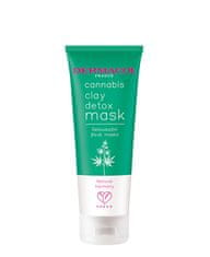 Detoxikační jílová maska s konopným olejem Cannabis (Clay Detox Mask) 100 ml