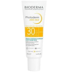 Matující fluid na opalování SPF 30 Photoderm AKN Mat (Mattifying Fluid) 40 ml