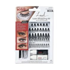 Umělé trsové řasy 3D DIY Faux Extensions Lash Mapping Kit