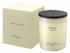 Vonná svíčka krémová French Linen (Candle) 230 g