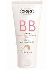 BB krém pro normální, suchou, citlivou pleť tón přirozený SPF15 50 ml