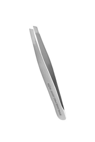 Pinzeta na obočí se širokým zkoseným hrotem Expert 10 Type 3 (Eyebrow Tweezers)