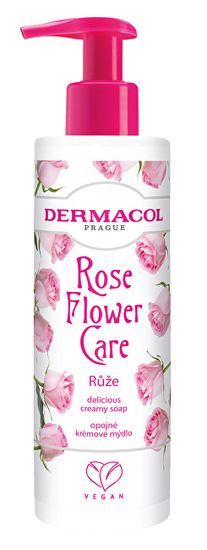 Opojné krémové mýdlo na ruce Růže Flower Care (Delicious Creamy Soap) 250 ml