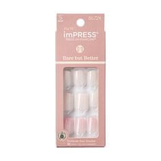 Samolepící nehty imPRESS BBB Nails Effortless Finish 30 ks