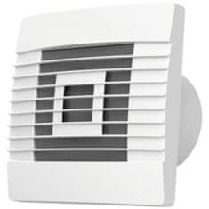 Ventilátor stěnový s žaluzií 100 mm, šňůrkový vypínač