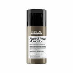 Bezoplachová maska pro poškozené vlasy Absolut Repair Molecular (Professional Leave-in Mask) 100 ml