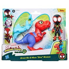 Hasbro SPIDER-MAN SPIDEY AND HIS AMAZING FRIENDS FIGURKA S DINOSAUREM A PŘÍSLUŠENSTVÍM