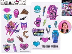 Monster High sada tetování v papírové kartě