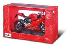 Maisto - Motocykl se stojánkem, Ducati 1199 Panigale, 1:12