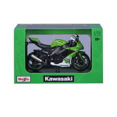 Maisto - Motocykl se stojánkem, Kawasaki Ninja ZX-10R, 1:12