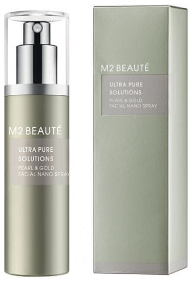 Rozjasňující pleťové sérum Pearl & Gold Ultra Pure Solutions (Facial Nano Spray) 75 ml