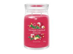 Aromatická svíčka Signature sklo velké Holiday Cheer 567 g